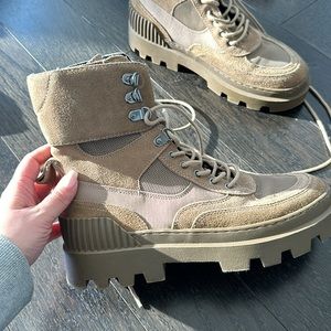Never worn Zara hiking style boot